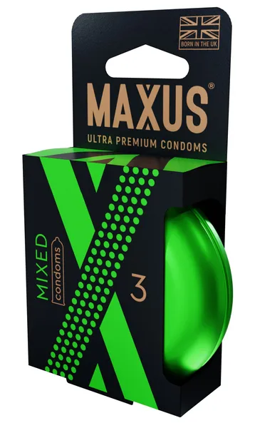 Презервативы в железном кейсе maxus mixed