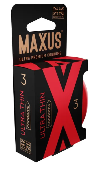 Ультратонкие презервативы в железном кейсе maxus ultra thin