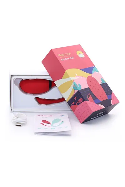 Vibrojajco Magic Motion Fugu crveno