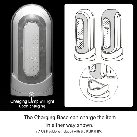 TENGA Masturbator Flip Zero sa vibracijama bela
