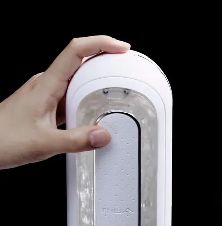 TENGA Masturbator Flip Zero sa vibracijama bela