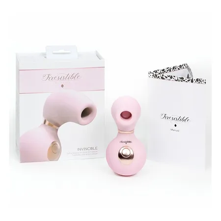 Irresistible Invincible vakuumski talasni stimulator, roze