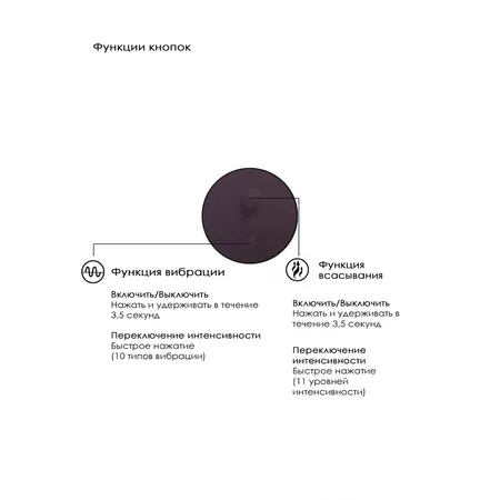 Stimulator vakuumskog talasa Irresistible Mithical, ljubičasta