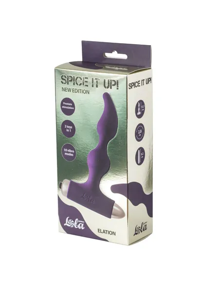 Analni čep sa vibracijom Spice It Up Nev Edition Elation Ultraviolet 8018-04lola