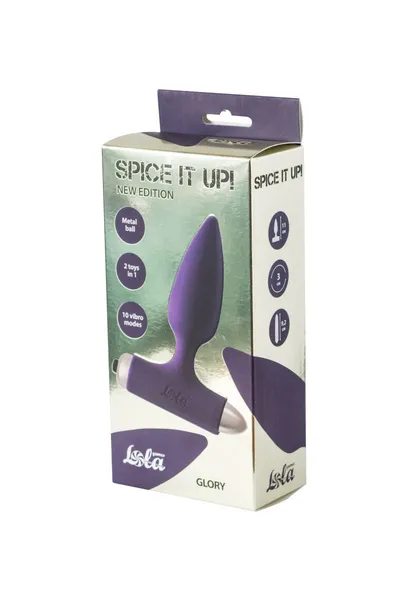 Analni čep sa vibracijom Spice It Up Nev Edition Glori Ultraviolet 8015-04lola