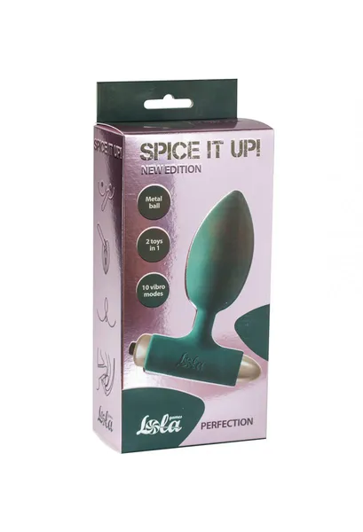 Analni čep sa vibracijom Spice It Up Nev Edition Perfection Dark Green 8014-02lola