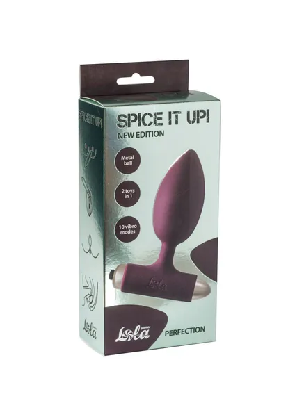 Analni čep sa vibracijom Spice It Up Nev Edition Perfection Vine Red