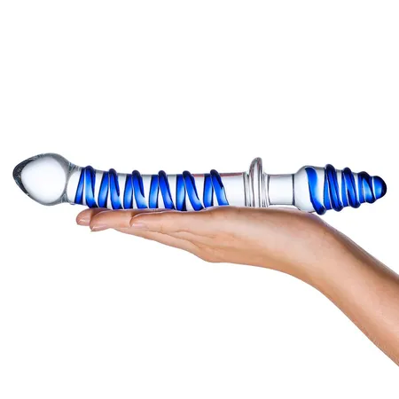 Dvostruki dildo sa analnim čepom mr. Swirly Dildo Butt Plug