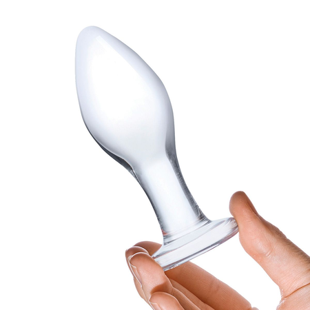 Elegantna analna pluta Classic Glass Butt Plug