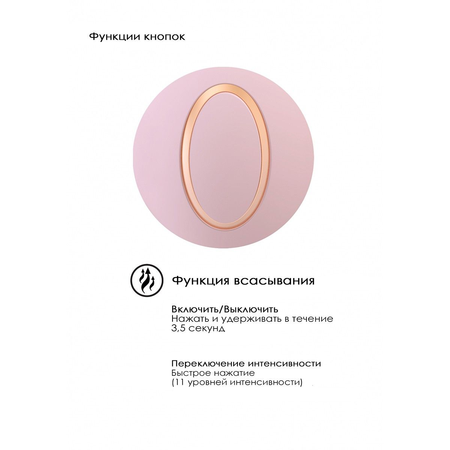 Ergonomski ženski masažer Irresistible Seductive, roze