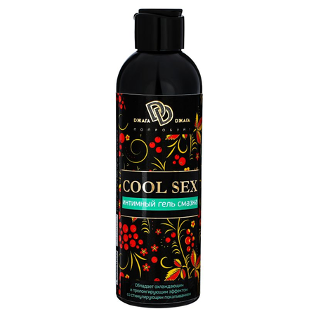 Intimna gel-mazivo COOL SEX sa lakim prolongiruющim efektom - 200 ml.