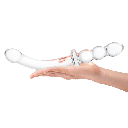 Rebrasti dvostruki falus Ribbed G-Spot