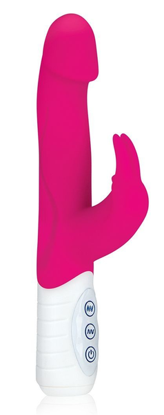 Ružičasti vibrator sa velikom glavom Jumping Bullets .