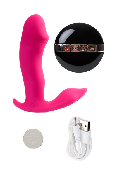 Stimulator G tačke sa glasovnom kontrolom jos Tilli, silikon, ružičasta, 11 cm