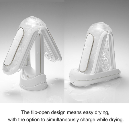 TENGA Masturbator Flip Zero sa vibracijama bela
