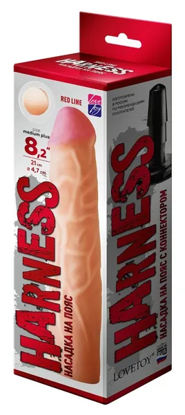 Priključak za telo na Harnessu sa konektorom Red Line - 21 cm.