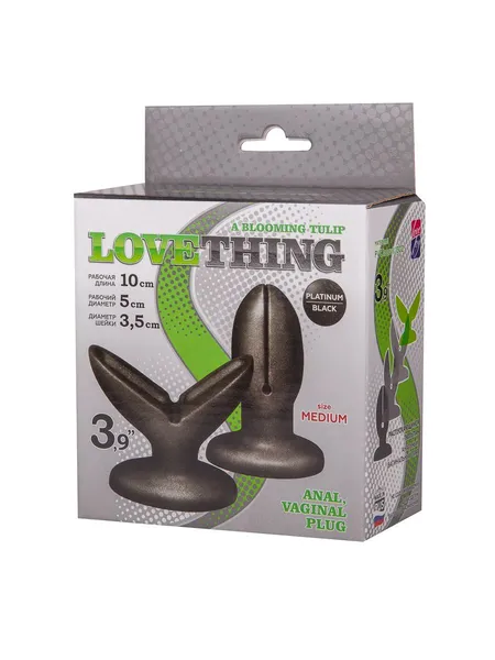 Analno vaginalni plag a blooming tilup boja crna