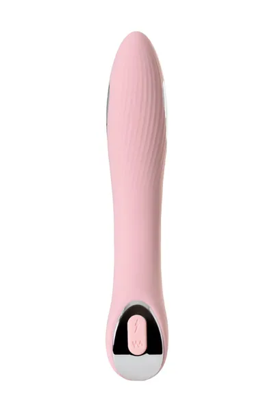 Tesla G-Point Phisics elektrostimulacioni Vibrator, silikon, roze, 21 cm