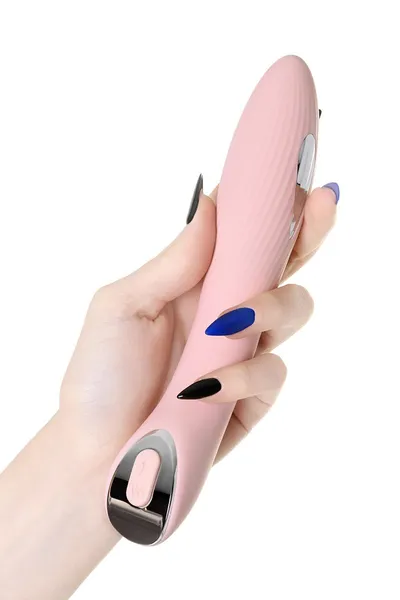 Tesla G-Point Phisics elektrostimulacioni Vibrator, silikon, roze, 21 cm