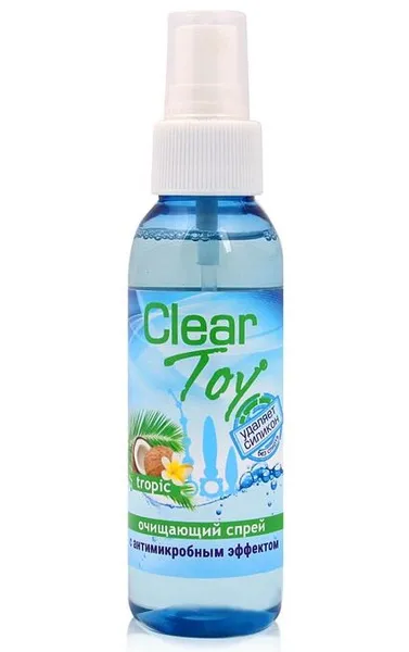 Очищающий спрей для игрушек clear toy tropic .