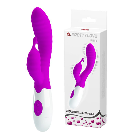 Vibracioni masažer PrettyLove Pete sa rebrastim reljefom