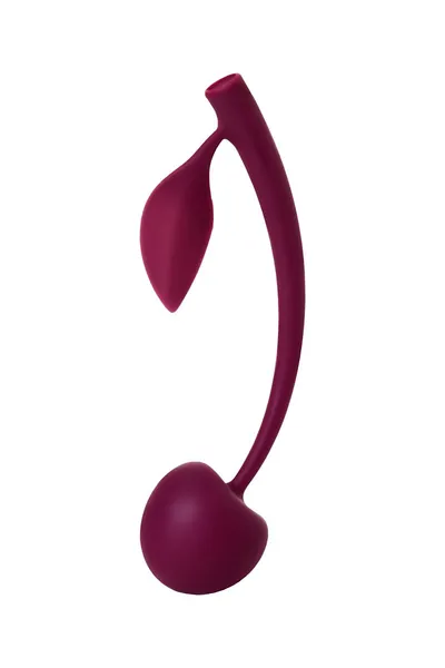 Jos Vild Cherri vaginalna kugla, silikon, bordo, 13 cm