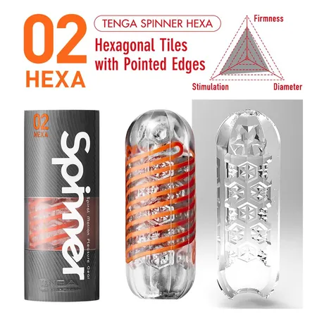 Masturbator Tenga Spinner-02 Hexa