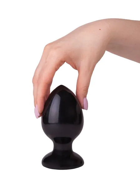 Crni Magnum plug masažer prostate u laminatu crna boja