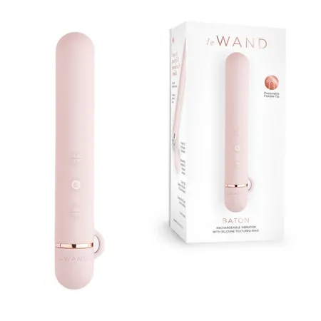 Le Vand Baton silikonski mini luxuzni vibrator ružičasto zlato