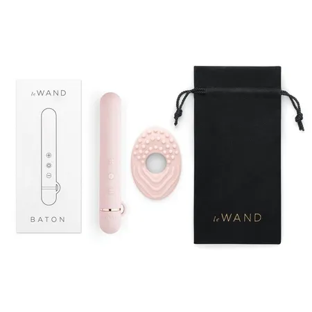 Le Vand Baton silikonski mini luxuzni vibrator ružičasto zlato