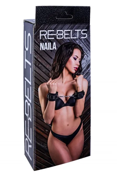 Naila Black rebelts lisice