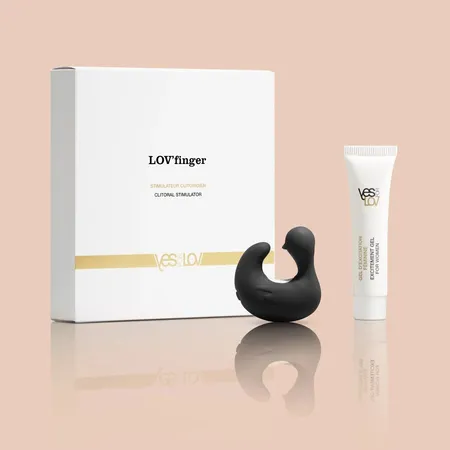 Set klitorisa nožni prst sa vibracionim stimulatorom-mini potka i klitoralni gel lov Finger set