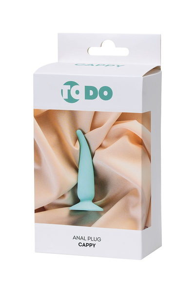 Analna čaura Todo bi Toifa Sarru, silikon, plava, 12,5 cm, Ø 2,7 cm