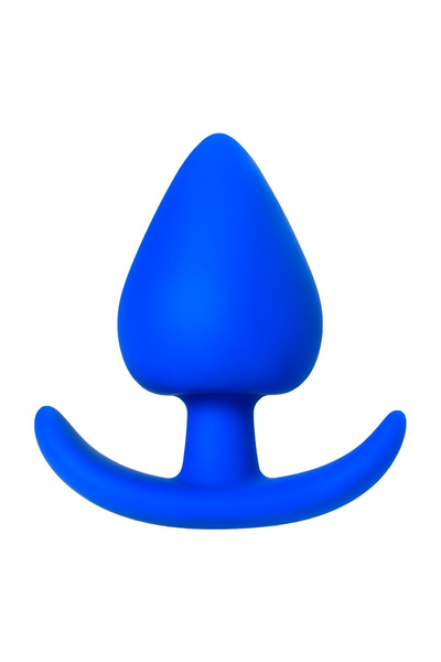 Analni čep A-Toys by toifa Nosh, silikon, plava, 8,3 cm