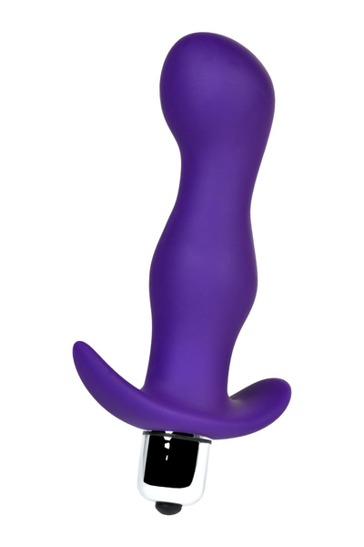 Analni čep sa vibracijama a-Tois bi TOIFA Kamet, veličina M, silikon, ljubičasta, 12,9 cm