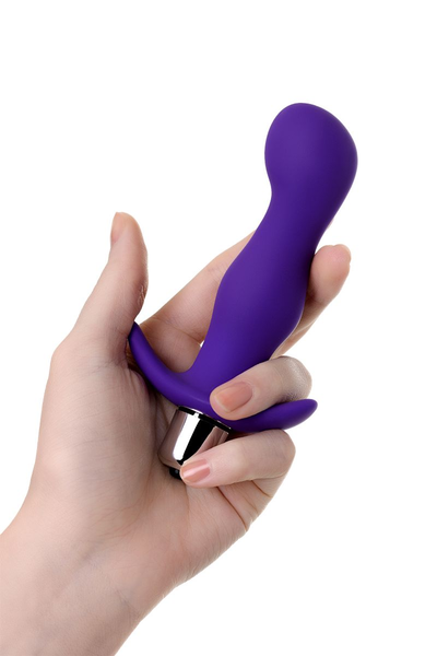 Analni čep sa vibracijama a-Tois bi TOIFA Kamet, veličina M, silikon, ljubičasta, 12,9 cm