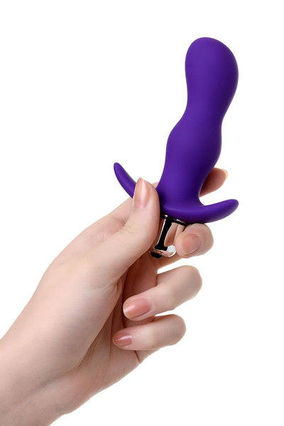 Analni čep sa vibracijama a-Tois bi TOIFA veličine S, silikon, ljubičasta, 11,2 cm