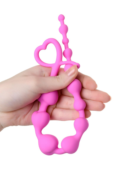 Analni lanac Todo bi Toifa Long Sveeti, silikon, roze, 34 cm, Ø 2,7 cm