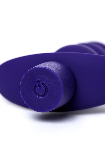 Analni vibrator Todo bi Toifa Dandi, silikon, ljubičasta, 13,5 cm, Ø 3,2 cm