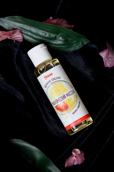 Iovee ulje za masažu romantična masaža, sa mirisom jagode i šampanjca, 50 ml