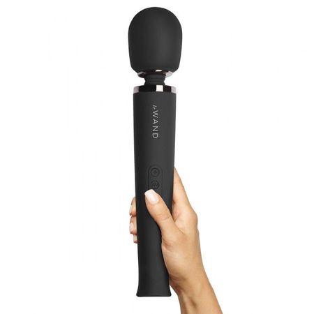 Le Vand crni mat vibrator sa režimima