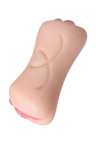Masturbator realno TOIFA Juici Pussi Pretti Mouth, usta i vagina, Softskin, telesni, 17 cm