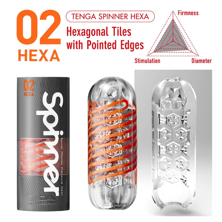 Masturbator Tenga Spinner-02 Hexa