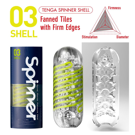 Masturbator Tenga Spinner - 03 Shell