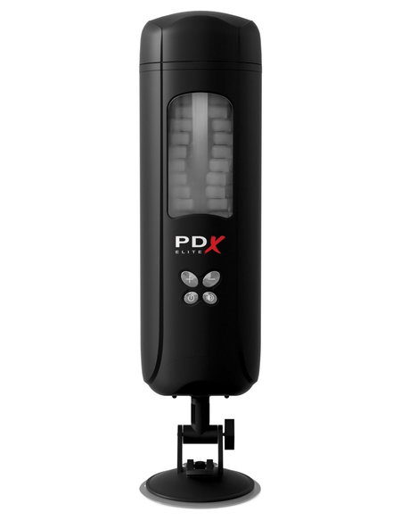 Masturbator-vagina sa funkcijom promene i glasovnom pratnjom Ultimate Milker transparentan
