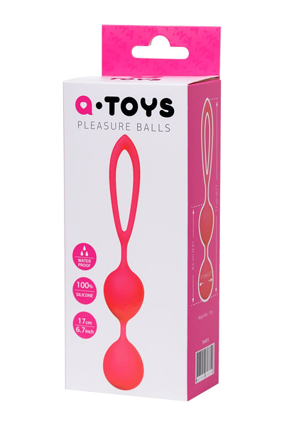 Vaginalne kuglice a-Tois bi TOIFA Rai, silikon, roze, 17 cm (764015)