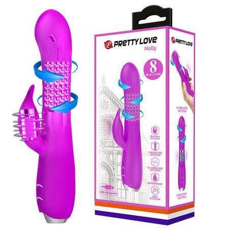 Vibromasažer rotator-zec Baile Pretty Love Molly