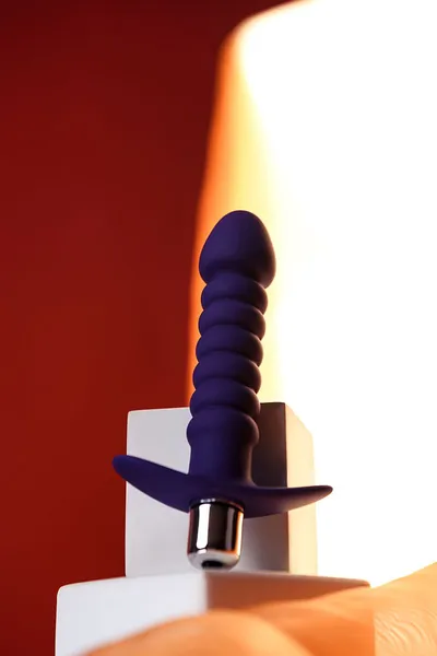 Analni vibrator Todo bi condal ljubičasta 14 cm