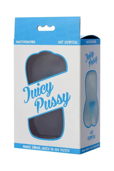 Masturbator realan TOYFA Juicy pussy Hot Crystal, TPE, 14,5 cm