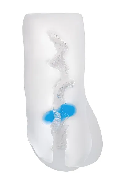 Masturbator realan TOYFA Juicy pussy Hot Crystal, TPE, 14,5 cm